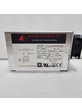 电源架构 标准和定制电源 PA-1292 660-027809-003