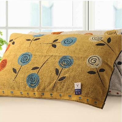 金号专柜正品提缎实用g2096枕巾