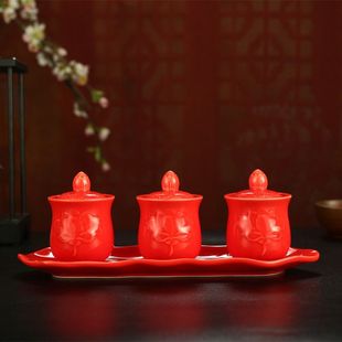 道家供水杯财神酒盅陶瓷酒杯茶杯土地供奉仙家酒杯供佛水杯