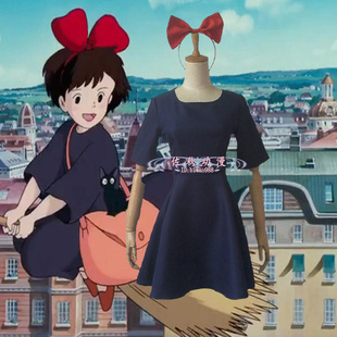 魔女宅急便cos宫崎骏 琪琪cosplay服装