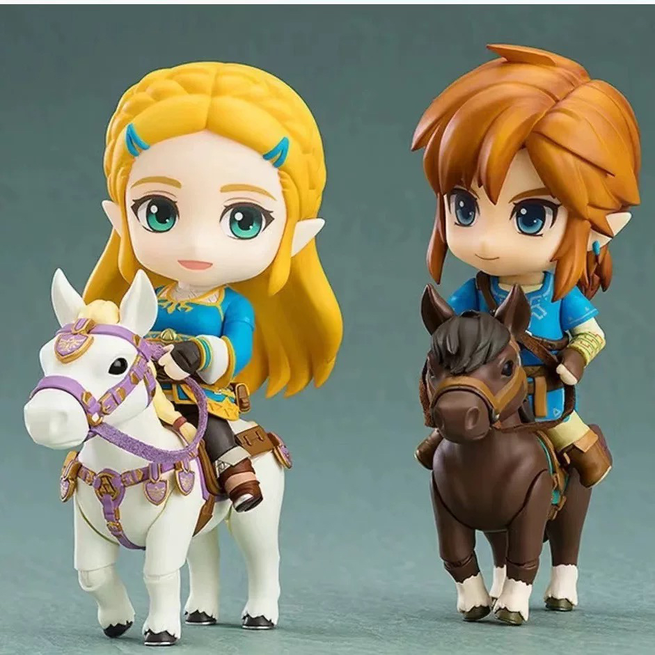 Q版粘土人塞尔达传说旷野之息1212塞尔达公主733林克手办生日礼物