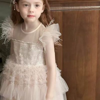 童装女童夏装洋气连衣裙