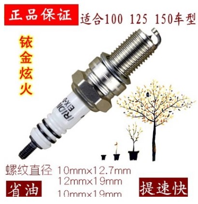 超人海王星HS125T 丽星 福星 超人悠E CR7E火嘴 火咀 火花塞