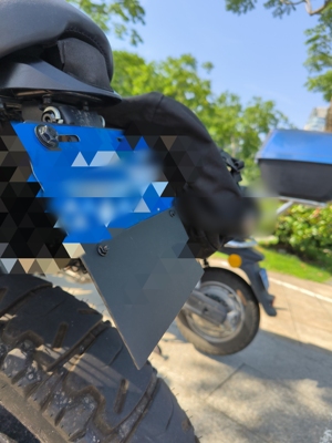 电动车折叠挡泥板 跨骑九号xyber super73 himoto 青峰 ex1 魔兽