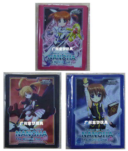 正版日本武士道 限量卡套 魔法少女奈叶 奈叶/菲特/疾风 现货