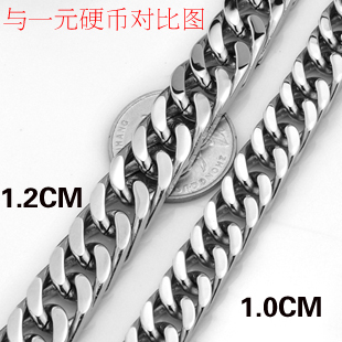 免费刻字！罗志祥同款钛钢男士手链 潮男个性霸气男生首饰品