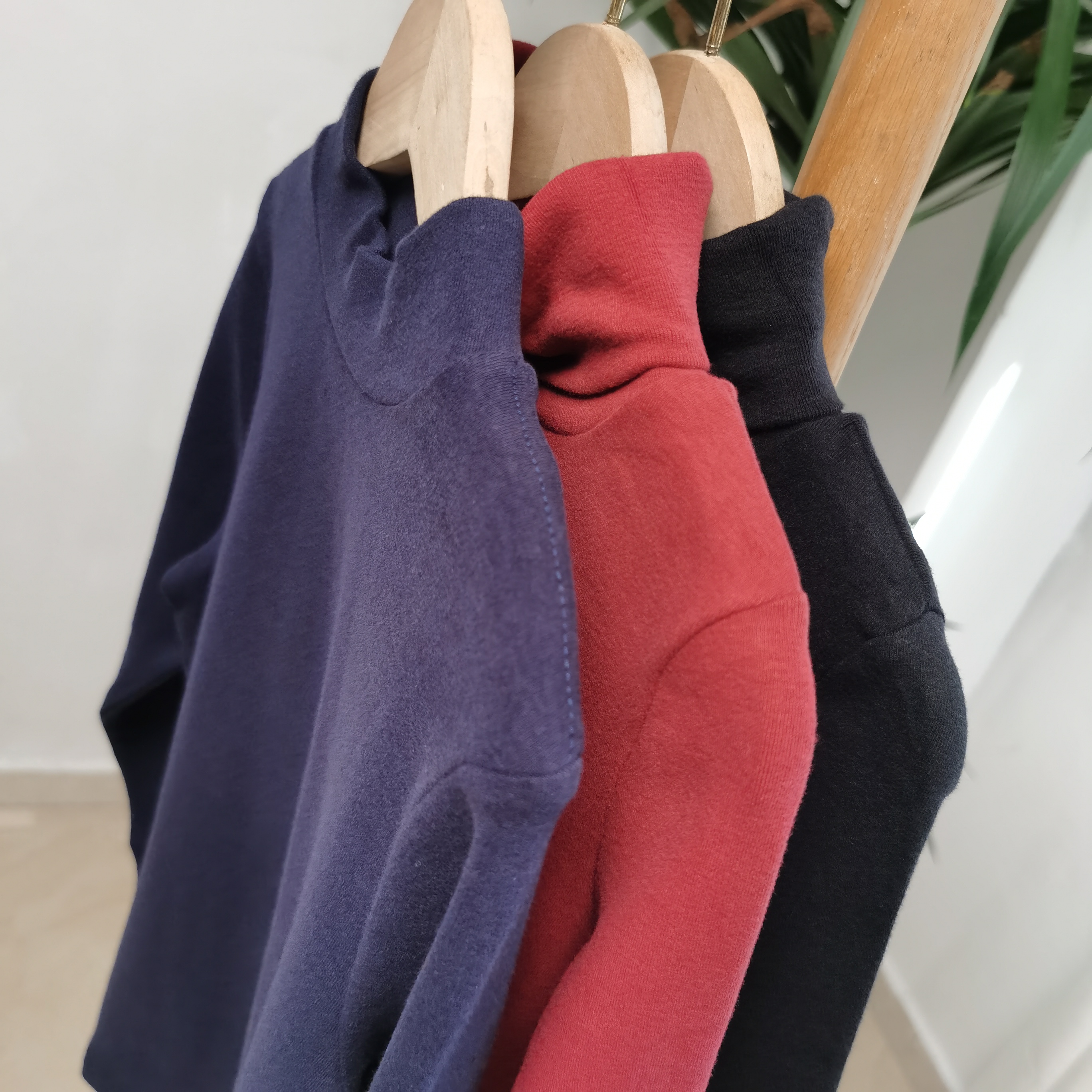 清仓福利 秋冬新款舒绒新疆长绒棉长袖半高领打底衫上衣秋衣