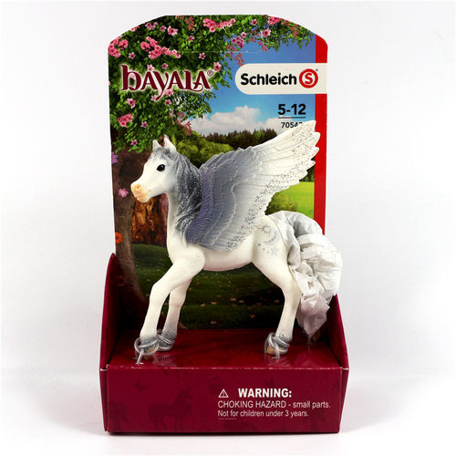 思乐schleich精灵Bayala幻想飞马彩虹独角兽 新版盒装