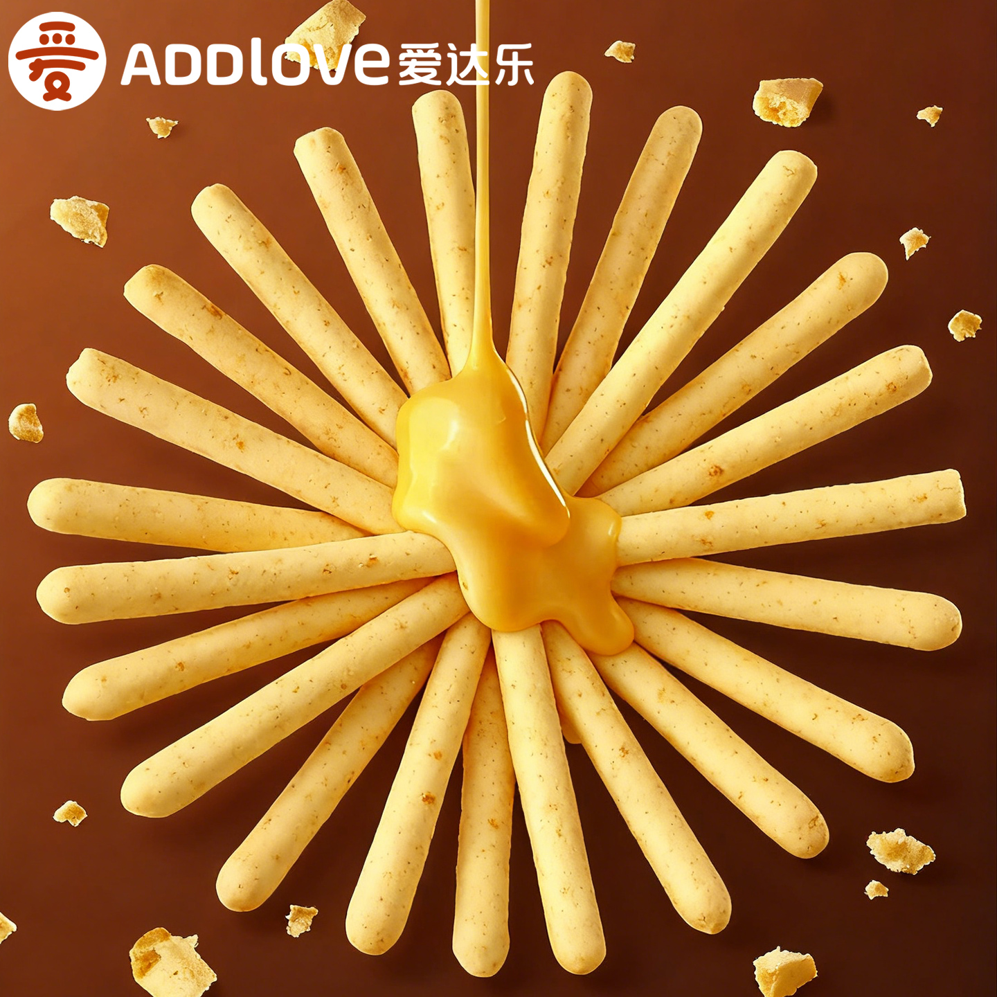 爱达乐芝士脆条饼干办公零食小吃