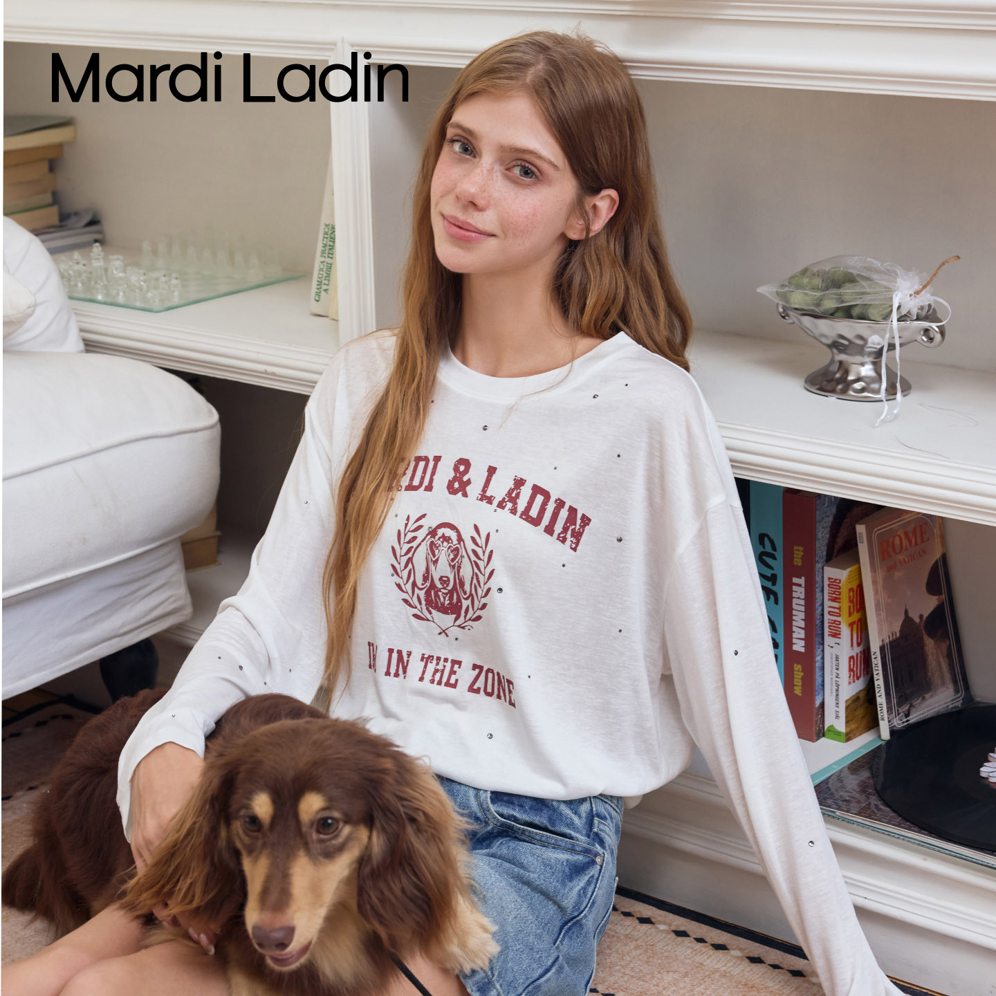MardiLadin秋季圆领显瘦T恤图片