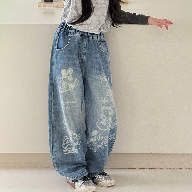 女童牛仔裤25秋季新款