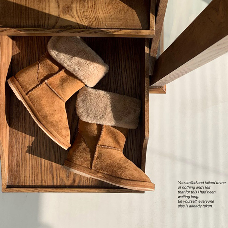 儿童雪地靴冬季新款女孩棉鞋加厚保暖防滑女童防兔毛拼接雪地棉靴,童鞋/婴儿鞋/亲子鞋,雪地靴,淘宝优惠券,粉丝福利购,淘宝优惠卷