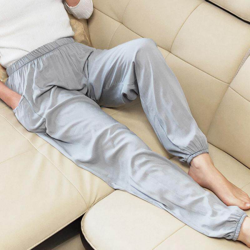 。美素芙凉爽透气夏季防晒凉沙滩裤绵绸哈伦裤人造棉裤女灯笼裤