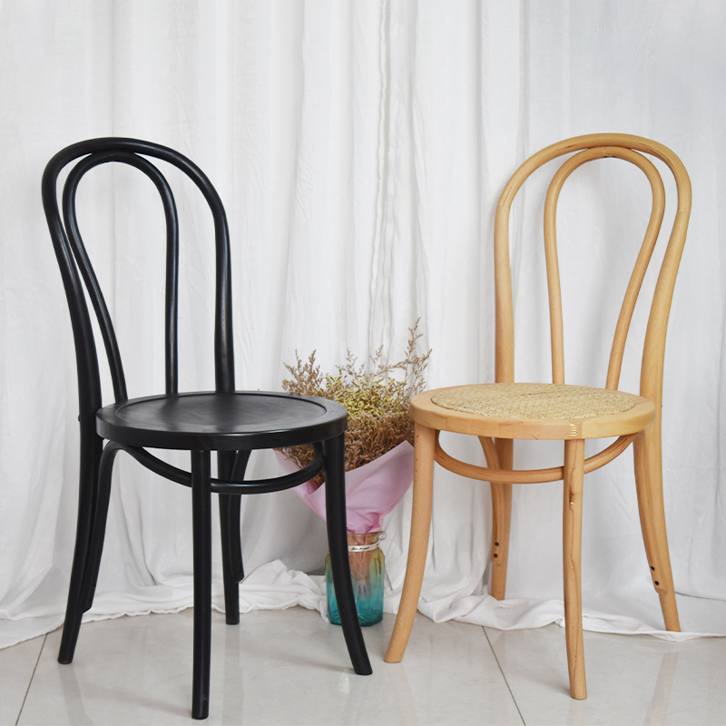 餐椅美式桑纳索奈特原木靠背椅