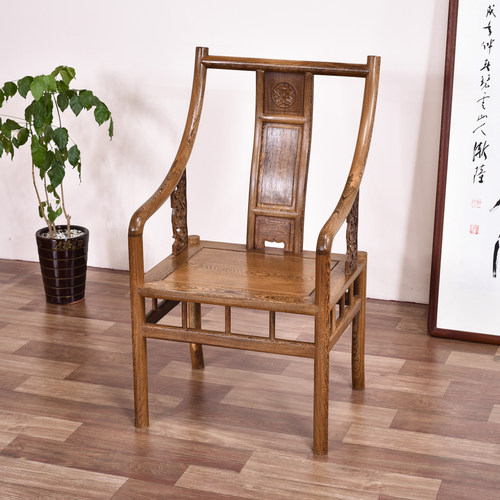 鸡翅木围椅酒店红木中式实木