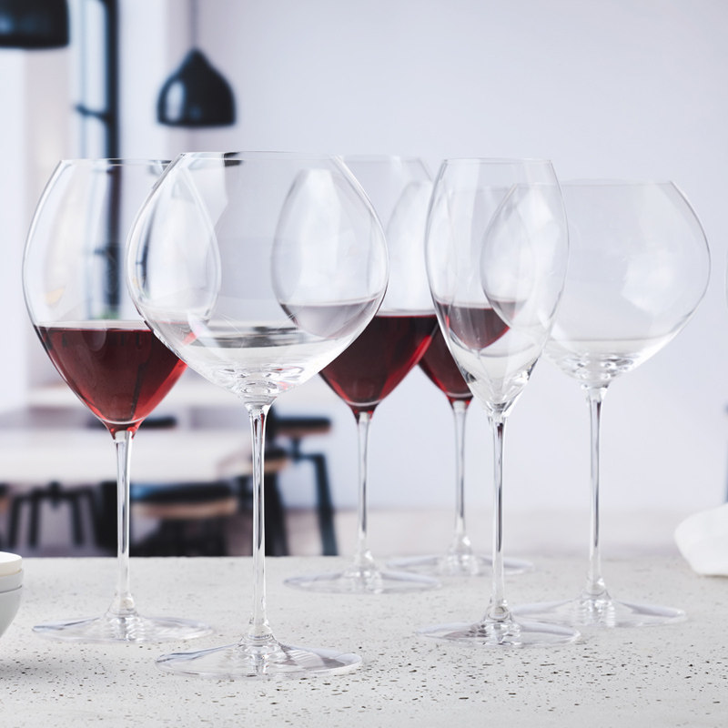德国Spiegelau诗杯客乐专业款水晶玻璃欧式红酒杯高脚杯香槟杯