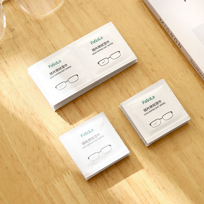 眼镜清洁湿巾一次性专用擦拭镜片