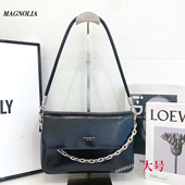 MAGNOLIA曼歌妮真皮女包新款 欧美简约高级牛皮百搭单肩斜挎小方包
