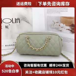 时尚 7782新品 法棍包小清新糖果色链条包气质小金珠 曼歌妮女包373