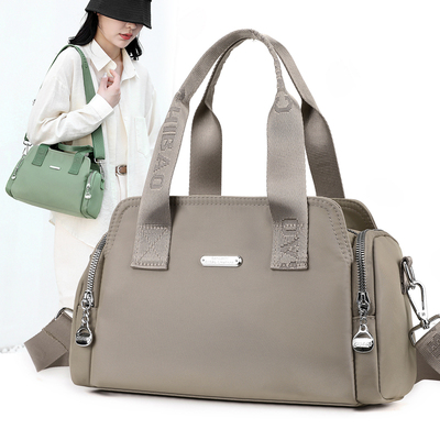 KVKY轻便尼龙布百搭单肩手提包