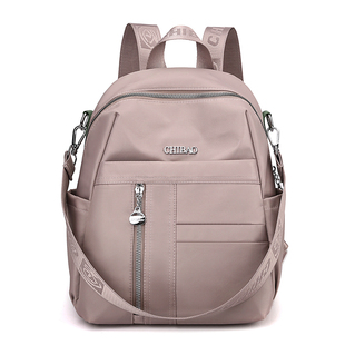 KVKY新款 单双肩包女两用牛津布大容量小众设计高级感轻便旅游背包