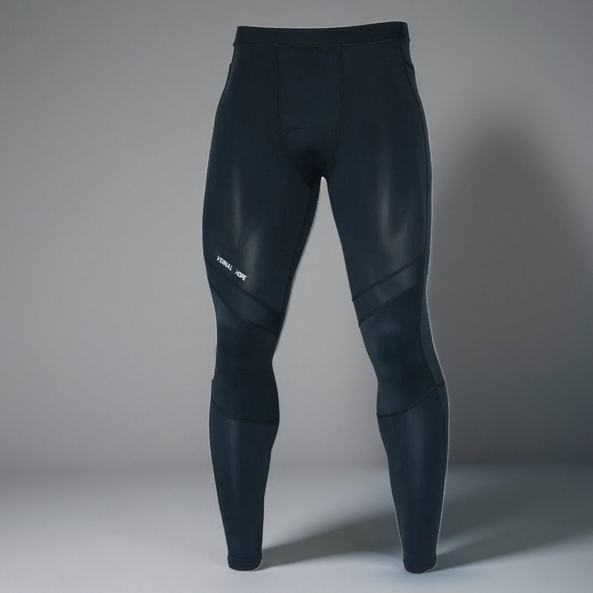 专业运动训练紧身弹力裤男春秋健身跑步护膝速干马拉松压缩速干裤