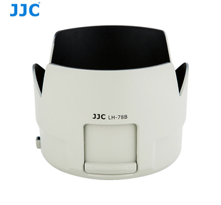 200mm JJC佳能ET USM二代防抖小小白 78B遮光罩EF
