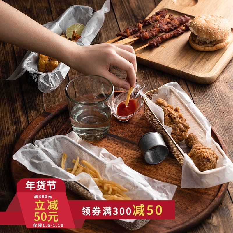 【8折直降】不鏽鋼長條薯條框炸雞米花籃油炸小吃籃薯條筐籃筐在類目 廚房/烹飪用具, 烹飪用具, 烹飪勺鏟, 漏勺中 - 來自Buy2taobao.com提供專業的淘寶代購服務