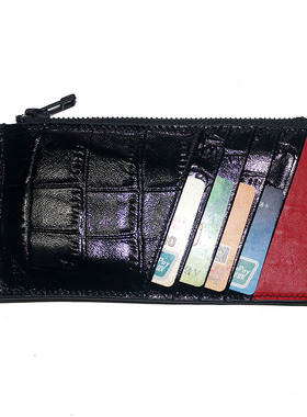 ACNC LEGEND 头层羊皮时尚多卡位卡包女零钱包驾驶证包女士手拿包