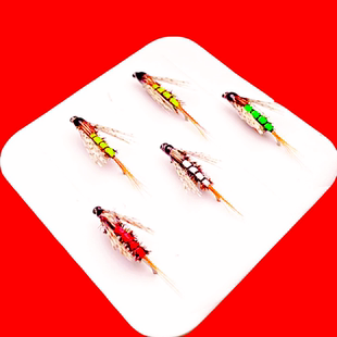 天展拟饵毛钩飞钓华子鱼细鳞茴鱼板撑子雅罗鳟鱼溪流微物假饵