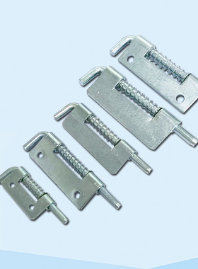 CL225铰链不锈钢L型合页有孔左右工业内装式弹簧铁皮箱橱柜门无盖