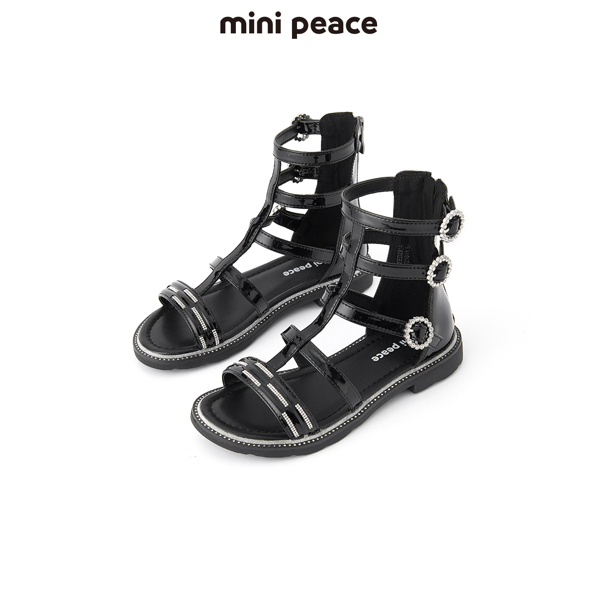 专柜minipeace女童罗马鞋夏季