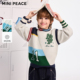 男童撞色字母套头毛衣秋冬款 MINIPEACE太平鸟童装 专柜同款