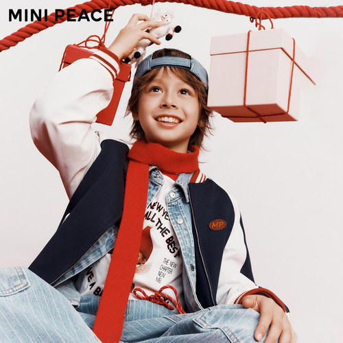 MINIPEACE太平鸟童装男童夹克