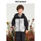 男童拼接连帽夹克儿童外套 MINIPEACE太平鸟童装 专柜同款
