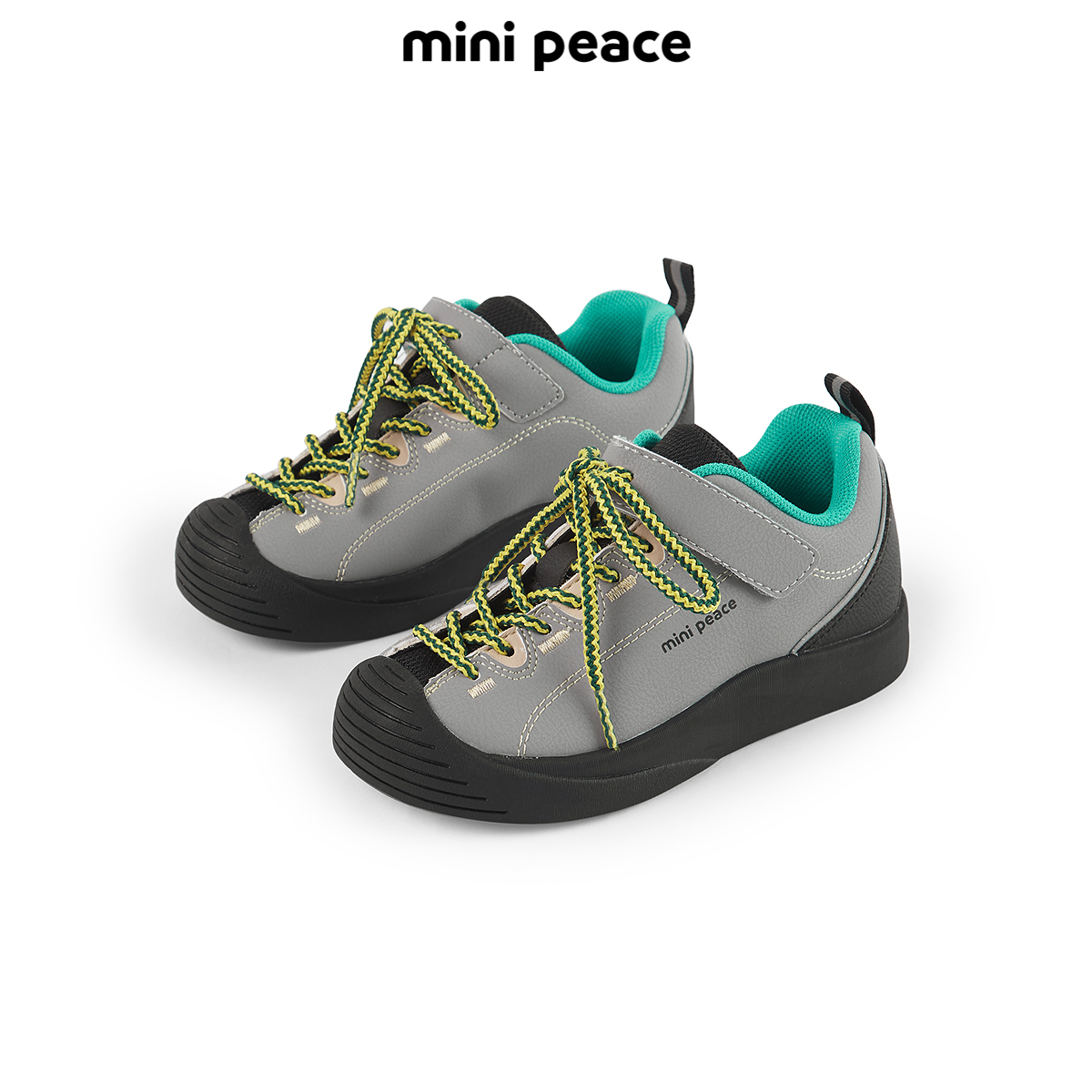 【专柜同款】MINIPEACE太平鸟童装男童运动鞋运动徒步户外鞋子潮