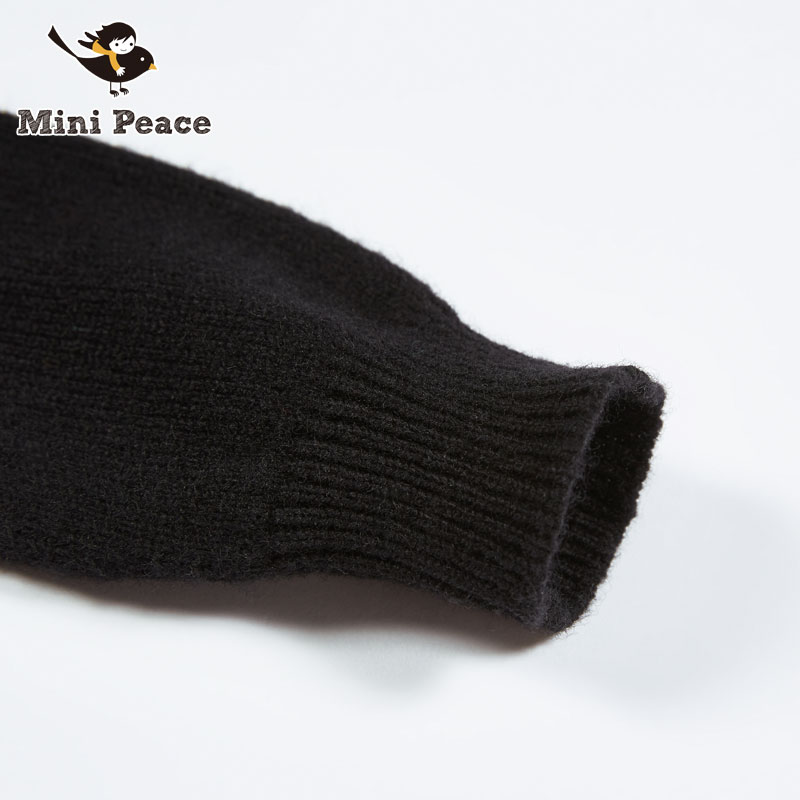 Pull garcon MINI PEACE à manche longue - Ref 2101653 Image 5