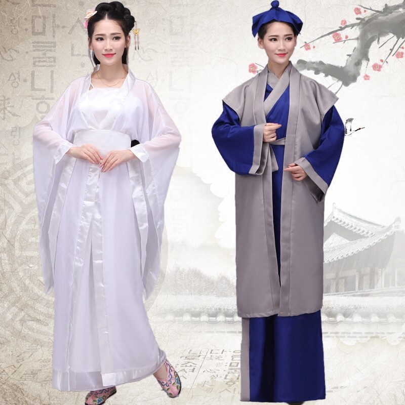 古装戏服 许仙服装白素贞古装演出服白蛇传新白娘子传奇表演小青