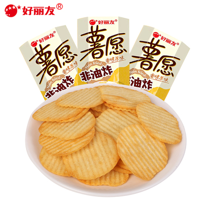 好丽友薯愿马铃薯膨化零食薯片结婚伴手礼非油炸休闲喜饼干食品