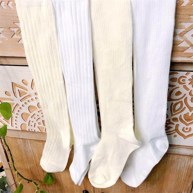 网红同款中筒小腿及膝女堆堆袜双针棉袜秋长百搭条纹jk白色袜子,女士内衣/男士内衣/家居服,长筒袜,淘宝优惠券,粉丝福利购,淘宝优惠卷