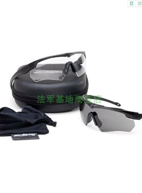 法军 美军公发 法国外籍兵团 ESS 十字弓 防弹护目镜 2个镜架