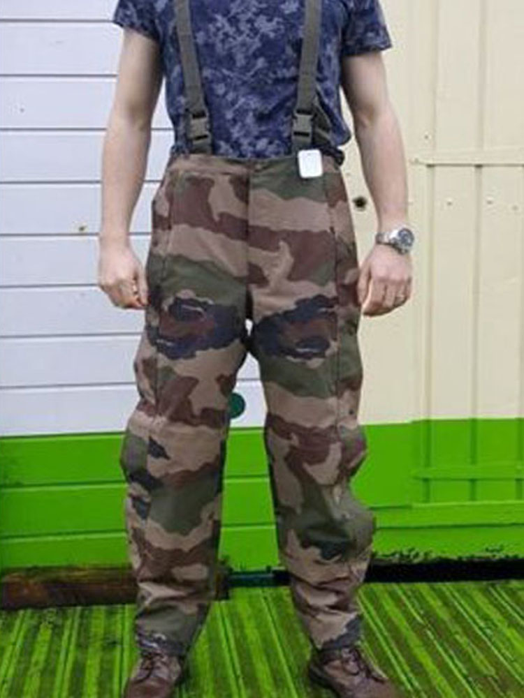 French military public releases French Foreign Corps GTX combat tactical trousers outdoor rain pants waterproof breathable windproof F2