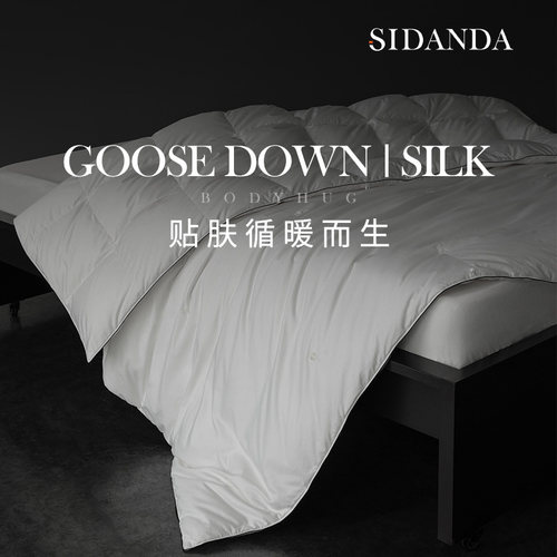 SIDANDA蚕丝鹅绒双感冬被