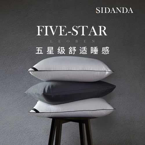 SIDANDA蚕丝鹅绒三层枕