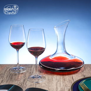 捷克进口水晶杯醒酒杯礼盒套装商务送礼家用