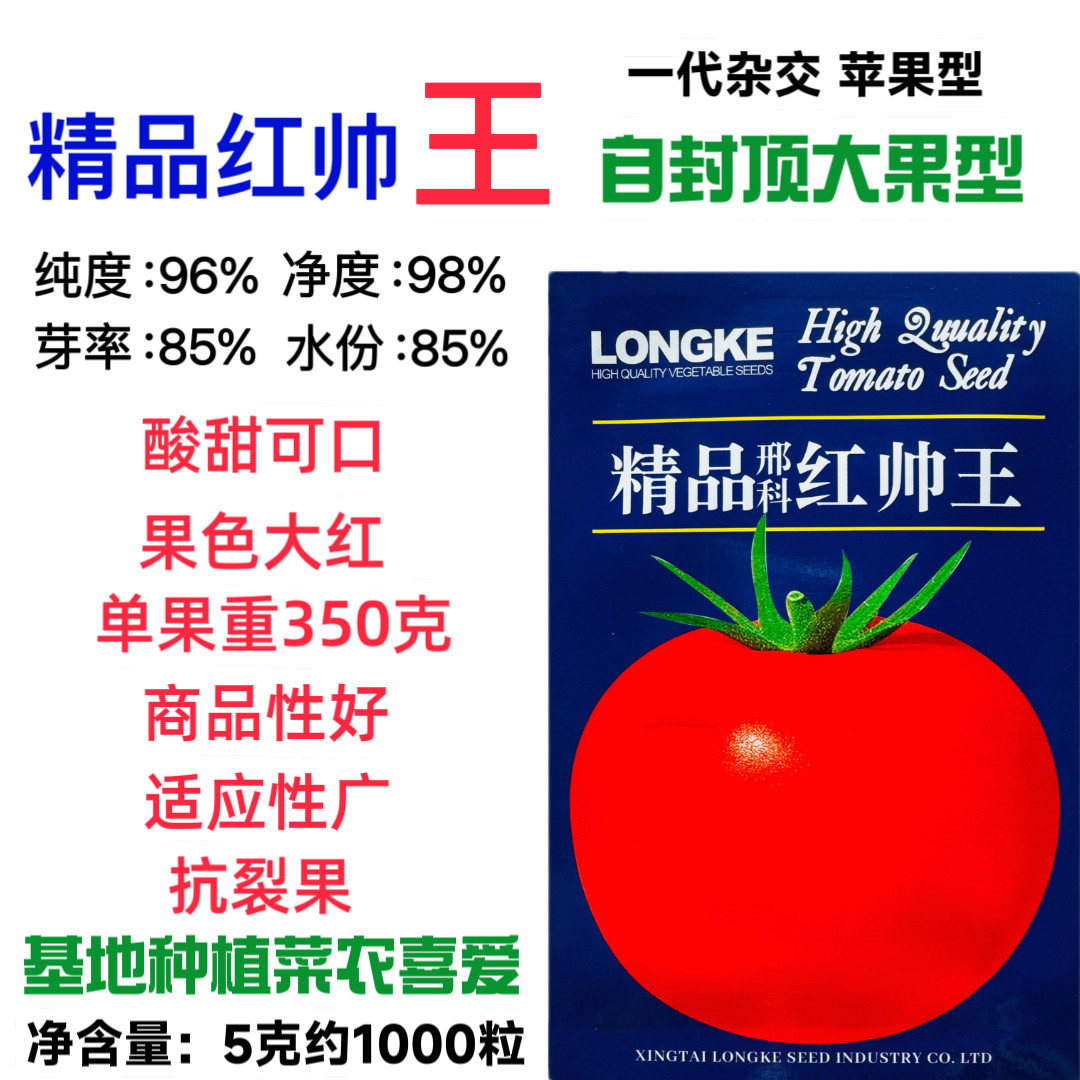 精品红帅王大红西红柿种