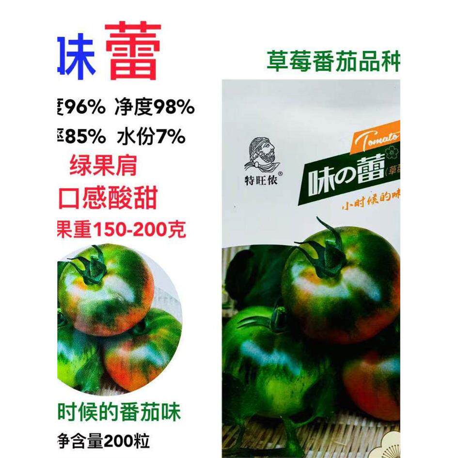 味蕾草莓番茄种籽水果西