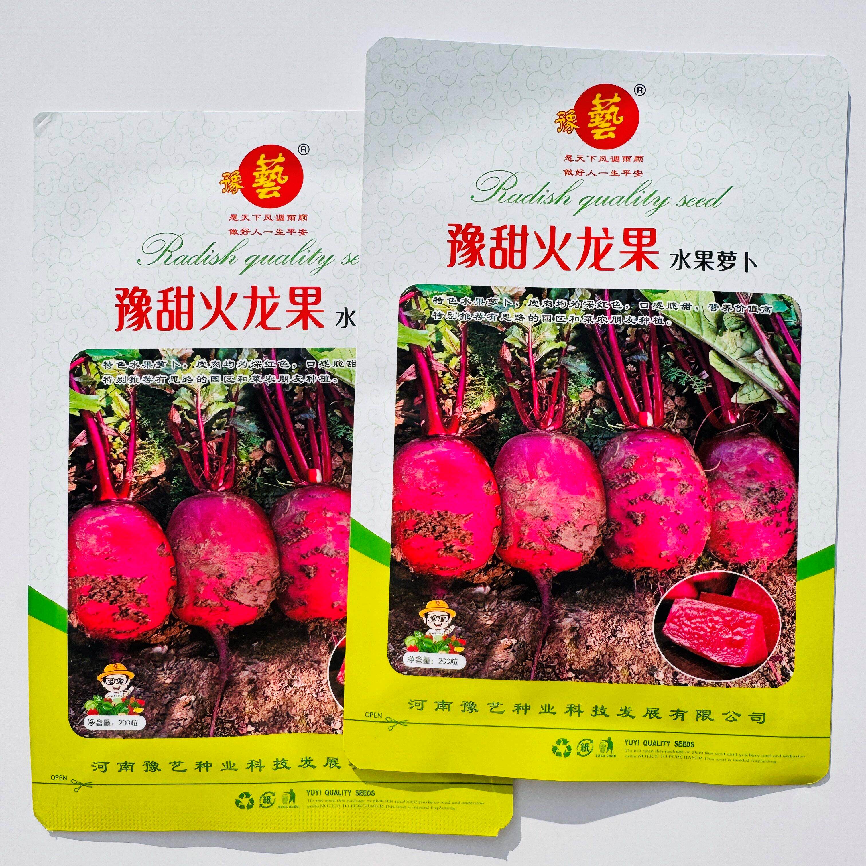 豫甜火龙果萝卜种子特色