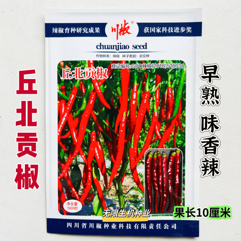 丘北贡椒种子早熟高产抗