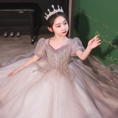 女童礼服轻奢小众高端公主裙